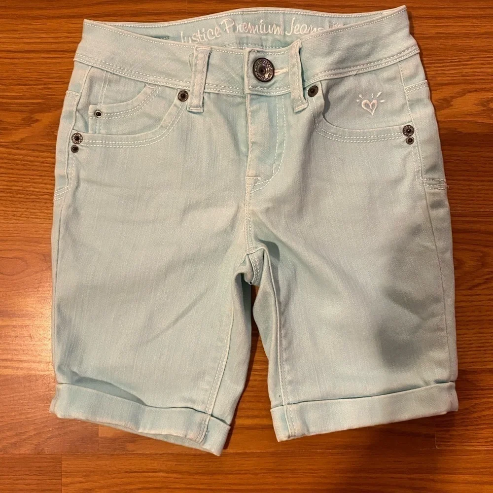 Justice Premium Jean Shorts size 8R (DO)